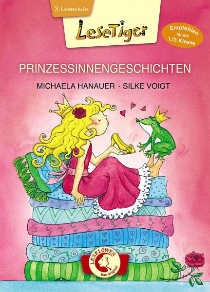 Lesetiger - Prinzessinnengeschichten: Großbuchstabenausgabe - Erstlesebuch für Kinder ab 6 Jahre