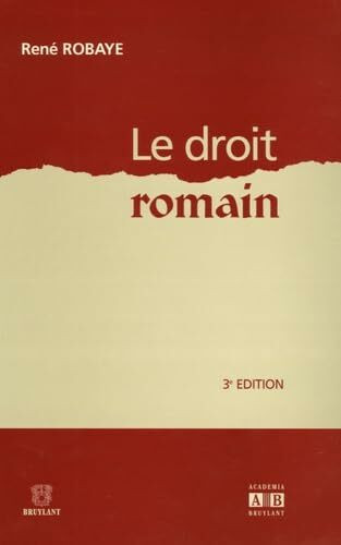 Le droit romain