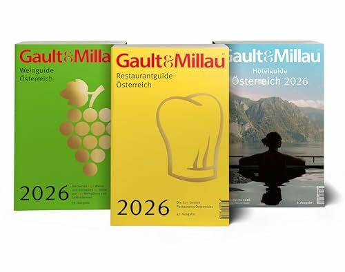 Gault&Millau Österreich 2026: Restaurant- und Hotelguide, sowie der neue Weinguide.