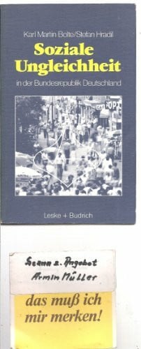Soziale Ungleichheit in der Bundesrepublik Deutschland