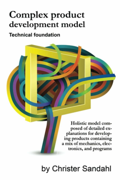 Complex Product Development Model: Holistic model composed of detailed explanations for developing products containing a mix of mechanics, electronics, and programs