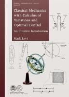 Levi, M: Classical Mechanics with Calculus of Variations an