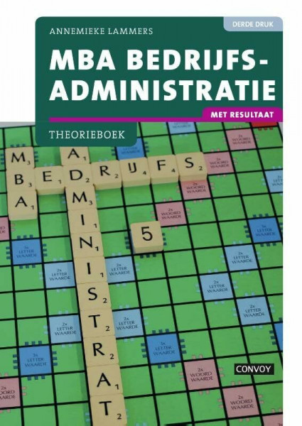 MBA Bedrijfsadministratie Theorieboek (MBA Bedrijfsadministratie: met resultaat)