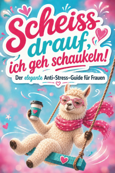 Scheiss drauf, ich geh schaukeln! Der elegante Anti-Stress-Guide für Frauen: Der Allrounder mit Rätseln, Anti-Stress-Hacks, Aha-Momenten und Übungen gegen Overthinking und Mental Load