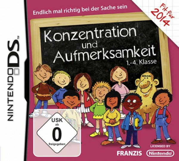Konzentration & Aufmerksamkeit 1. - 4. Klasse 2014 - [Nintendo DS]