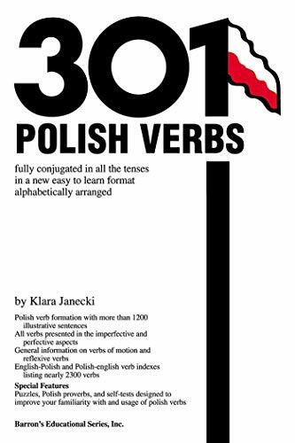 301 Polish Verbs (Barron's Verb Series)