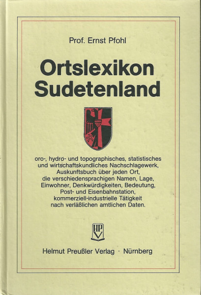 Ortslexikon Sudetenland