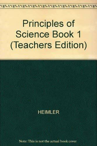 Principles of Science Book 1 (Teachers Edition)