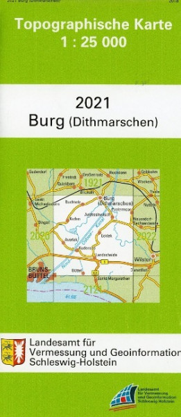 Burg (Dithmarschen) 1 : 25 000