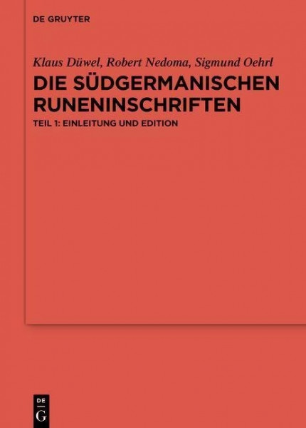 Die südgermanischen Runeninschriften