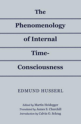 Indiana University Press Phenomenology Of Internal Time-Consciousness