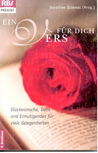 Ein Vers für Dich: Glückwünsche, Dank und Ermutigendes für viele Gelegenheiten (RBtaschenbücher)