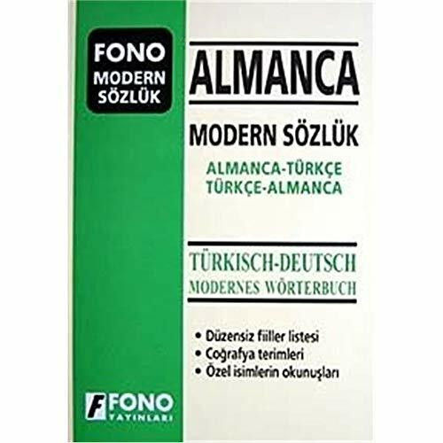 Almanca Modern Sözlük Almanca-Türkce / Türkce-Almanca - Türkisch-Deutsch Modernes Wörterbuch