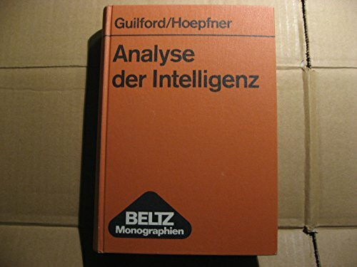 Analyse der Intelligenz