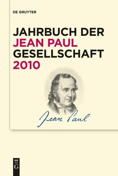 Jahrbuch der Jean-Paul-Gesellschaft / 2010