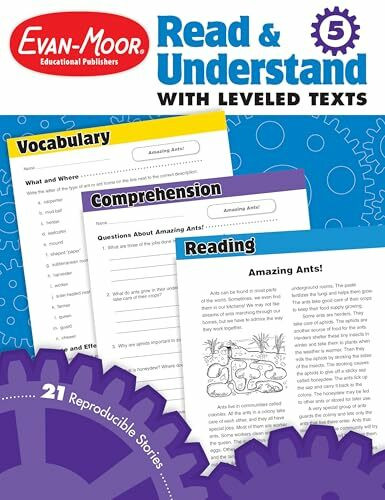 R&u, Stories & Activities Grade 5 (Read & Understand With Leveled Texts)
