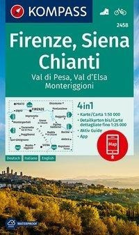 Firenze, Siena, Chianti 1:50 000