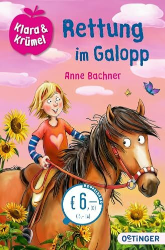 Klara & Krümel. Rettung im Galopp: Doppelband, enthält Band 5 & 6