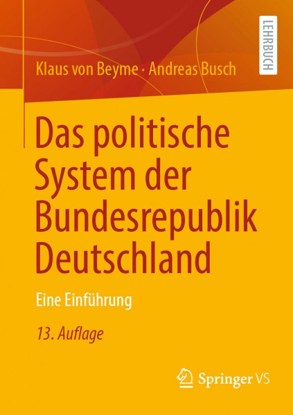 Das politische System der Bundesrepublik Deutschland: Eine Einführung