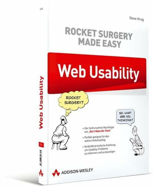 Web Usability: Rocket Surgery Made Easy (Sonstige Bücher AW)