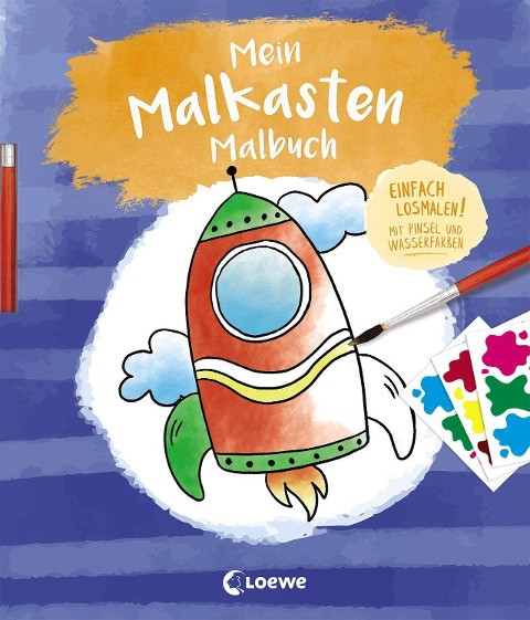Mein Malkasten-Malbuch (Rakete)