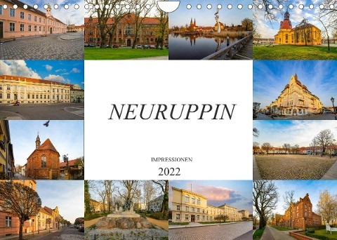 Neuruppin Impressionen (Wandkalender 2022 DIN A4 quer)