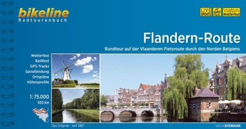 Bikeline Radatlas Flandern-Route