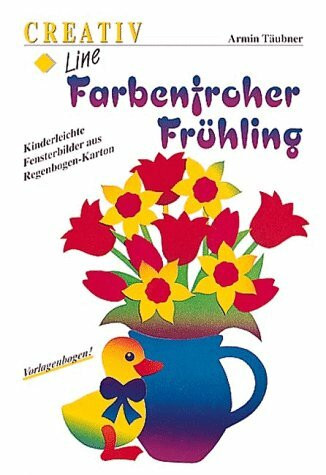 Farbenfroher Frühling: Kinderleichte Fensterbilder aus Regenbogen-Karton