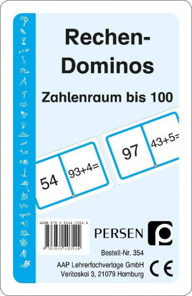 Rechen-Dominos. Zahlenraum bis 100