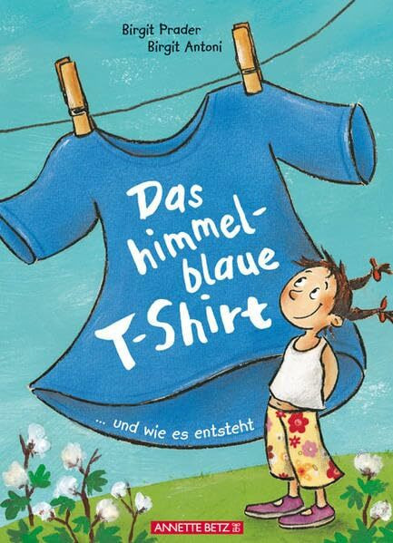 Das himmelblaue T-Shirt: ... und wie es entsteht