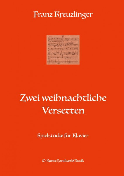 Zwei weihnachtliche Versetten