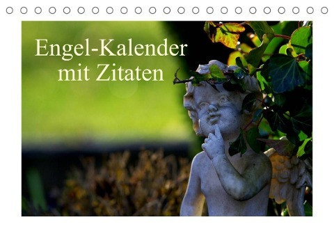 Engel-Kalender mit Zitaten / CH-Version (Tischkalender 2023 DIN A5 quer)