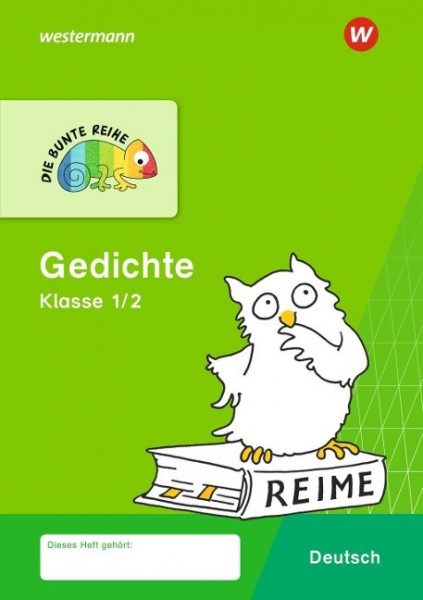 DIE BUNTE REIHE - Deutsch. Gedichte 1/2
