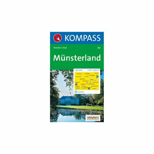 Münsterland: Wander- und Bikekarte. 1:50.000