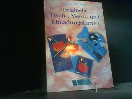 Originelle Tisch-, Menu- und Einladungskarten