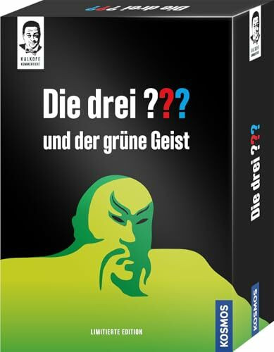 Kalkofe kommentiert. Die drei ??? und der grüne Geist: Exklusive Fan-Box. Limitierte Edition mit Buch und vielen Extras.