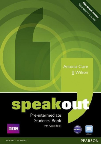 Speakout Pre-intermediate Students' Book (with DVD / Active Book)