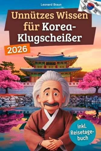 Unnützes Wissen für Korea-Klugscheißer: 222 lustige & skurrile Fakten, die du nie wissen wolltest, aber lieben wirst - das ideale Geschenk für echte Südkorea-Liebhaber (inkl. Reisetagebuch)