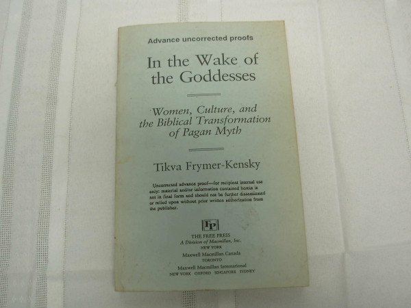 In the Wake of the Goddesses: Women, Culture, and the Biblical Transformation of Pagan Myth