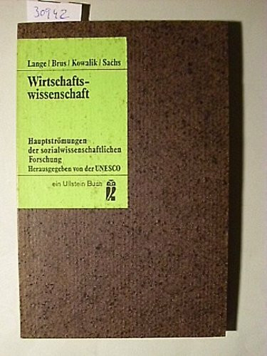 Wirtschaftswissenschaft.