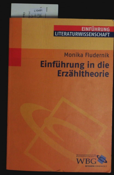 Einführung in die Erzähltheorie