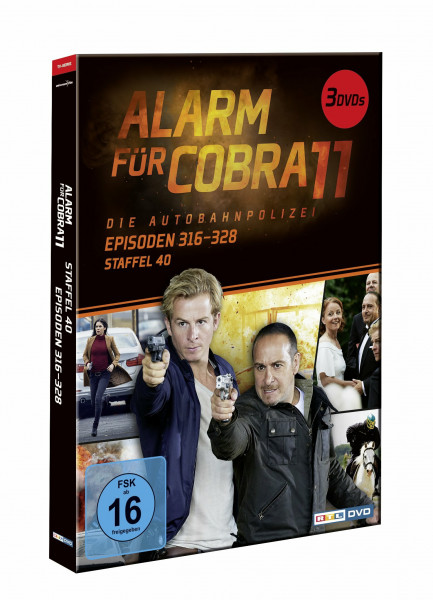 Alarm für Cobra 11 - Staffel 40, Episoden 316-328 [3 DVDs]
