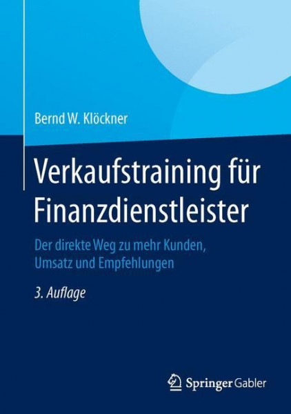 Verkaufstraining für Finanzdienstleister