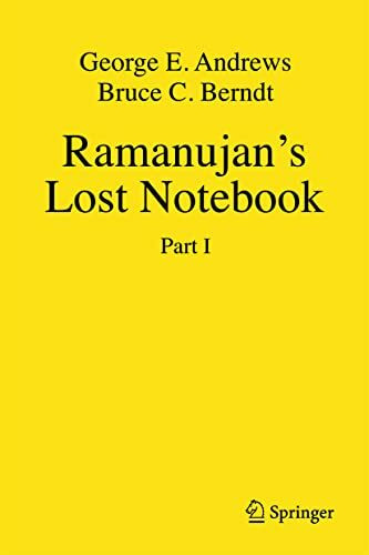 Ramanujan's Lost Notebook: Part I