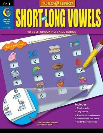 Long & Short Vowels (Learning Centers Book)