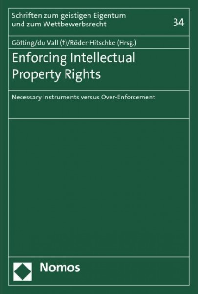 Enforcing Intellectual Property Rights