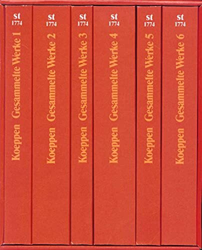 Gesammelte Werke in sechs Bänden in den suhrkamp taschenbüchern (suhrkamp taschenbuch)