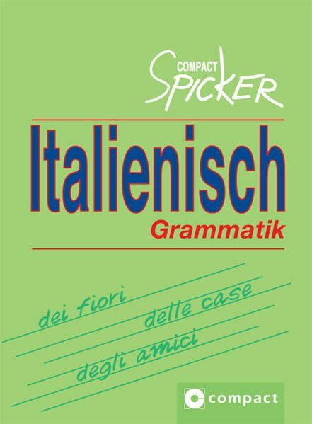 Italienisch Grammatik (Compact Spicker)