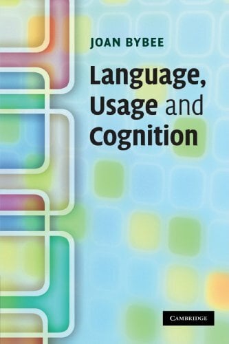 Language, Usage and Cognition Language, Usage and Cognition