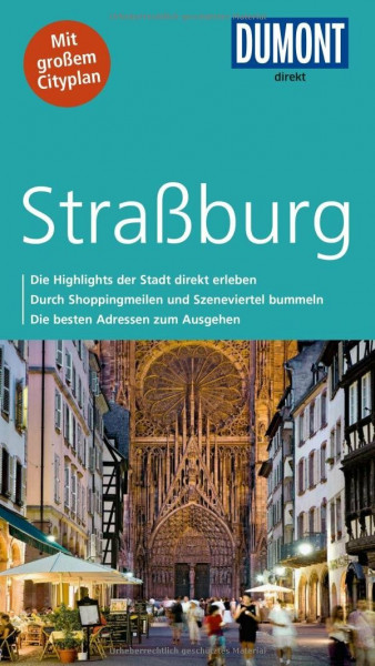 DuMont direkt Reiseführer Straßburg: Mit großem Cityplan